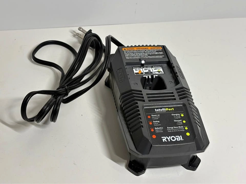 Ryobi 18V ONE+ Battery Charger P118 IntelliPort