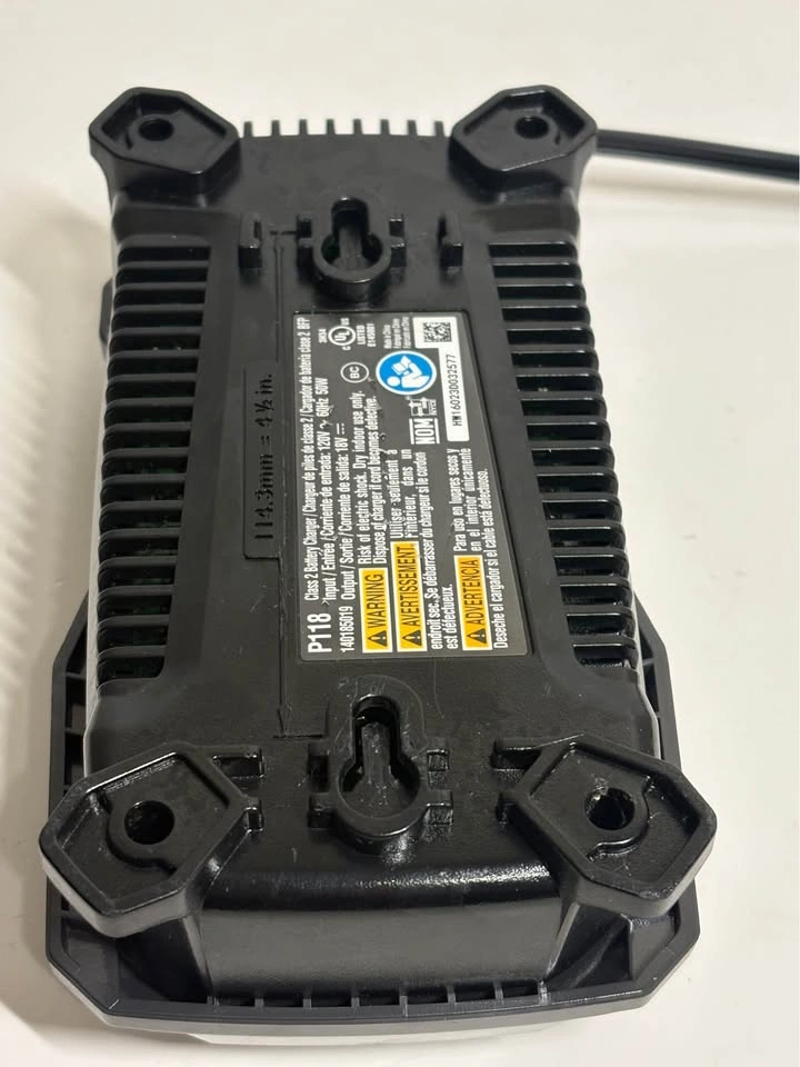 Ryobi 18V ONE+ Battery Charger P118 IntelliPort - photo 5
