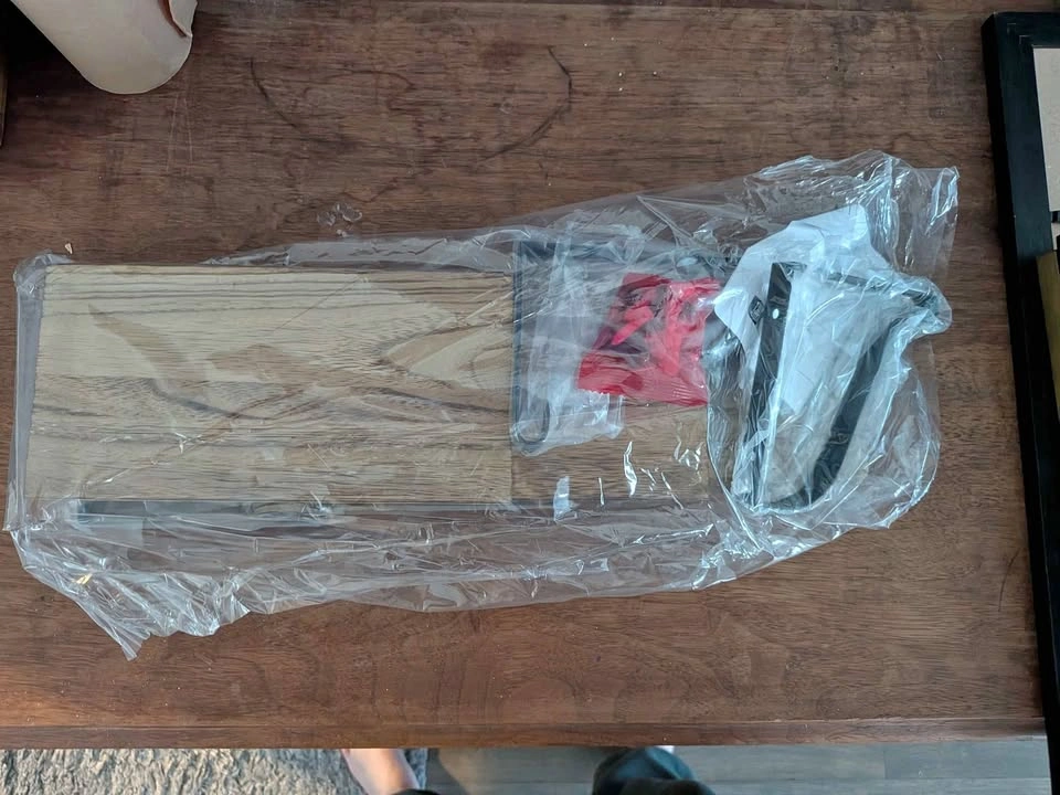 New Wood Wall Shelf with Brackets Sizes S/M/L