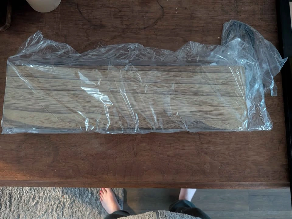 New Wood Wall Shelf with Brackets Sizes S/M/L - photo 3