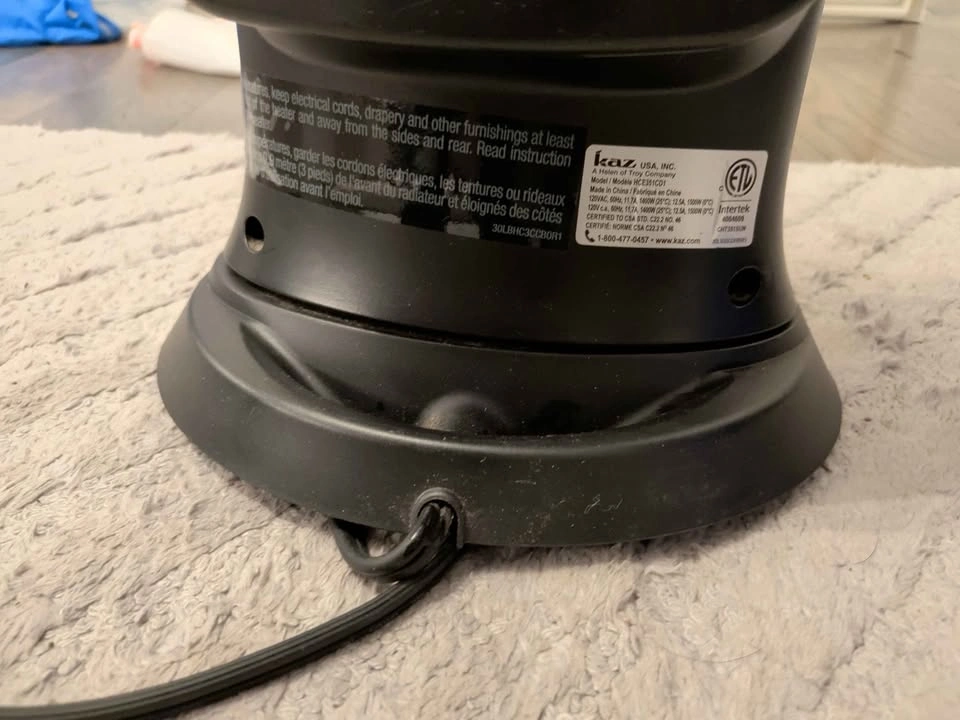 Honeywell Portable Ceramic Heater - photo 2