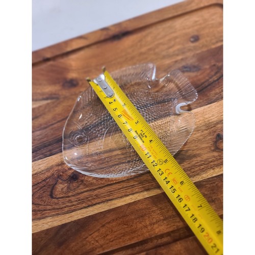 VTG Arcoroc France Fish Shaped Glass Plate - 6.5" - photo 5