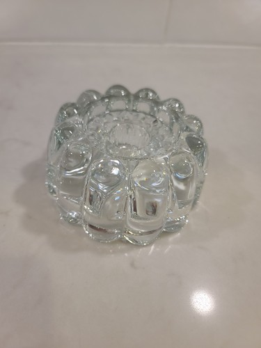 Vintage Princess House Lead Crystal 3 Way Candle Holder