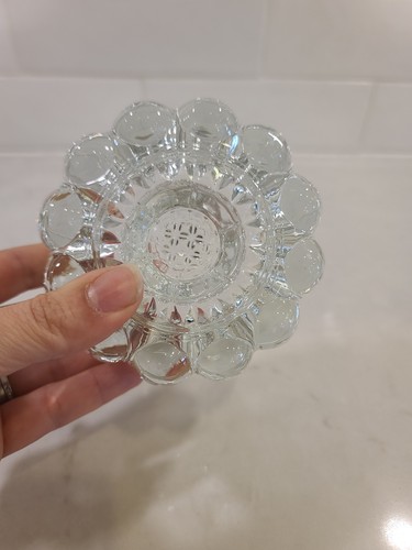 Vintage Princess House Lead Crystal 3 Way Candle Holder - photo 4