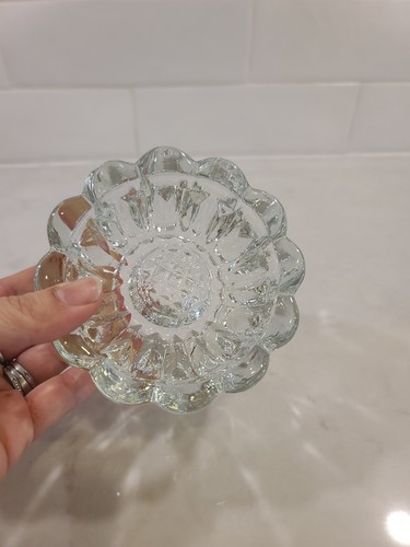 Vintage Princess House Lead Crystal 3 Way Candle Holder - photo 5