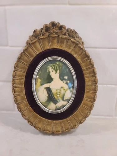 Vintage Cameo Creation Portrait Unknown Lady Sir William Charles - photo 2