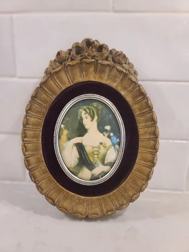 Vintage Cameo Creation Portrait Unknown Lady Sir William Charles - photo 3