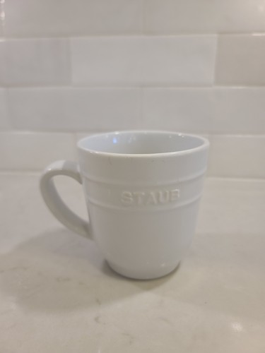 Staub Dinnerware Single White Mug Coffee Tea Cup 13oz Replacemen - photo 2