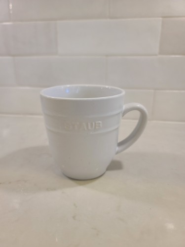Staub Dinnerware Single White Mug Coffee Tea Cup 13oz Replacemen - photo 3