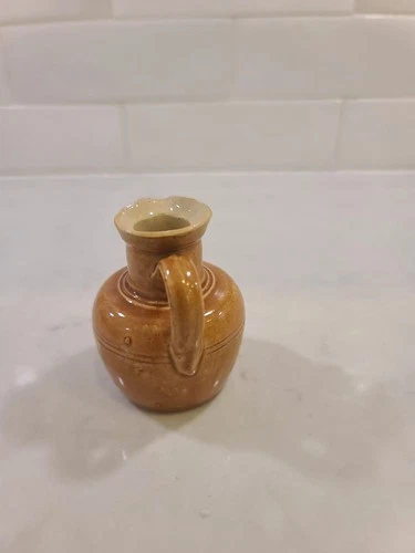 Vintage Buchan Portobello Stoneware Jug Scotland Thistle Brown G - photo 2