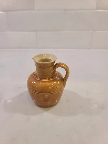 Vintage Buchan Portobello Stoneware Jug Scotland Thistle Brown G - photo 3