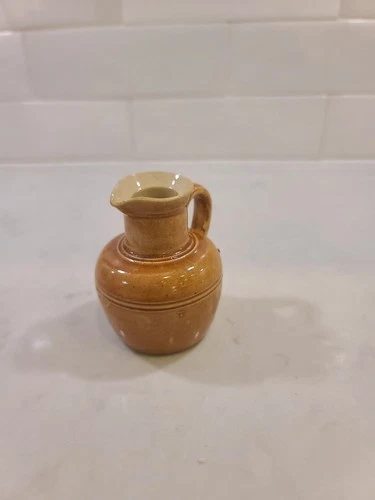Vintage Buchan Portobello Stoneware Jug Scotland Thistle Brown G - photo 4