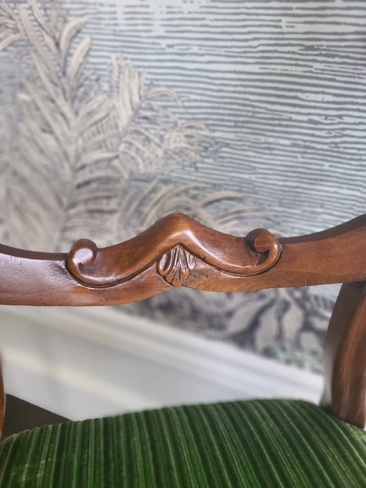 Antique Victorian Balloon-Back Side Chair - photo 5
