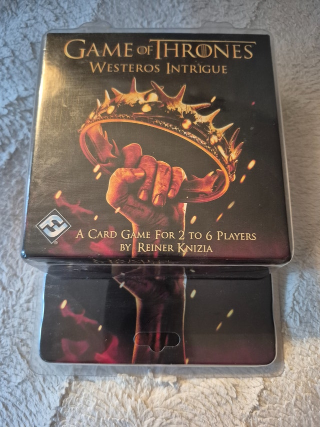 Game of Thrones Westeros Intrigue Card Game