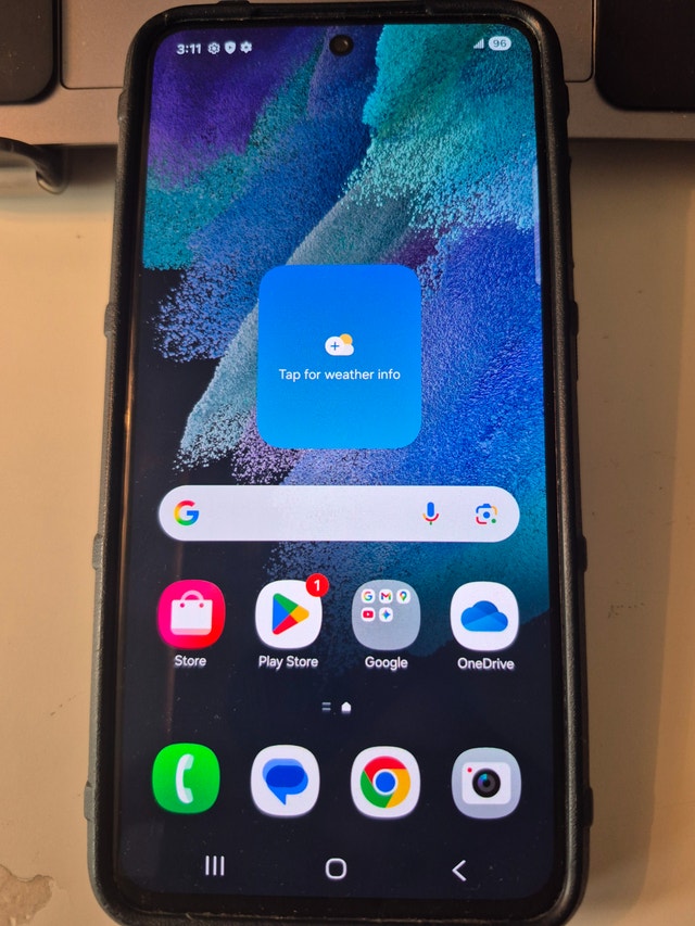 Unlocked Samsung Galaxy S21 FE 5G - Good Condition - Black - photo 2