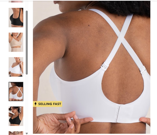 Shapermint Essentials Smoothing Comfort Wireless Bra - Black 2XL - photo 3
