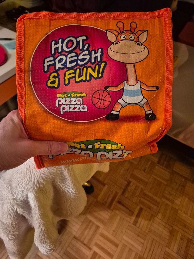 BRAND NEW Pizza Pizza Insulated Lunch Bag - Retro! - photo 5