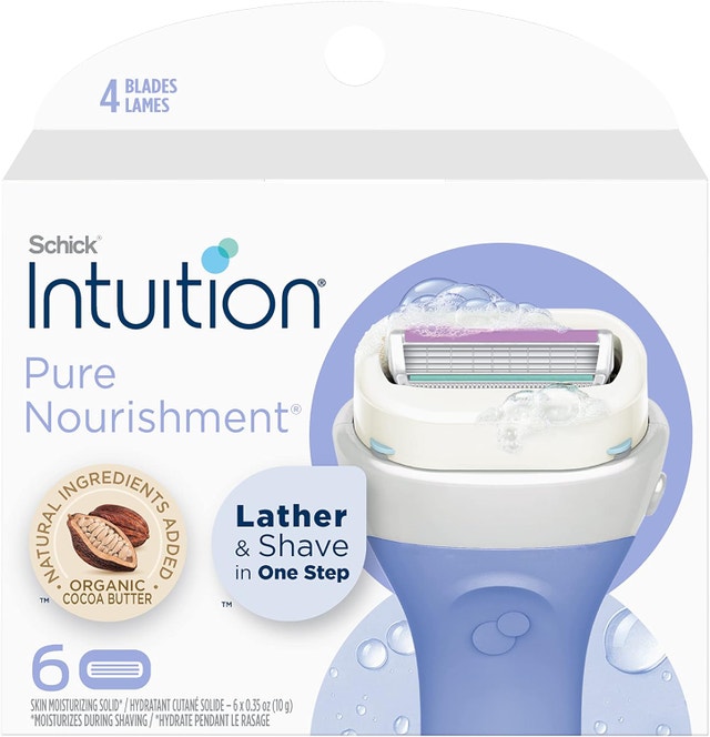 Schick Intuition Razor Refills - 6 Pack, New