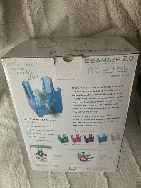 Q-Ba-Maze 2.0 - The Next Generation Marble Maze - used - photo 4