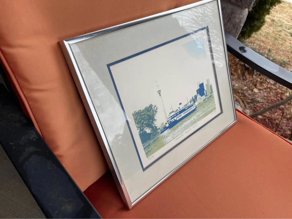 Mervyn Scoble Signed Toronto Art - Island Ferry & Beaches - photo 2