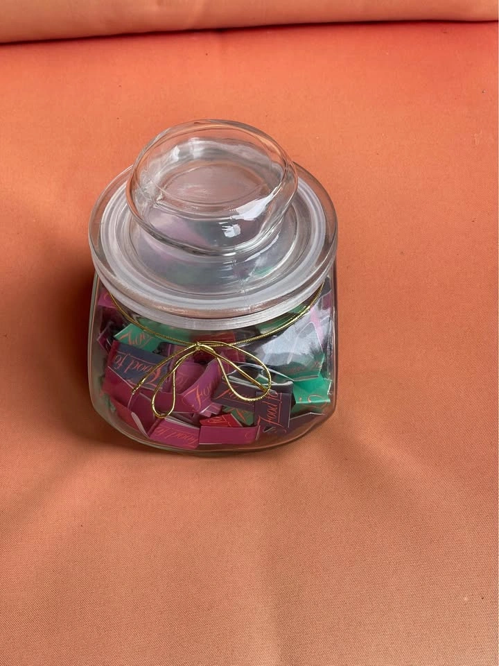 Food for thought motivational quotes jar - photo 4
