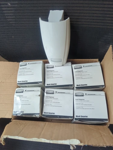 Rubbermaid TCell 2.0 Dispenser White - 6 + 1 Box