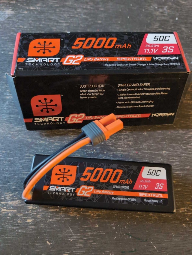 Spektrum 3S RC LiPo Battery 5000mAh