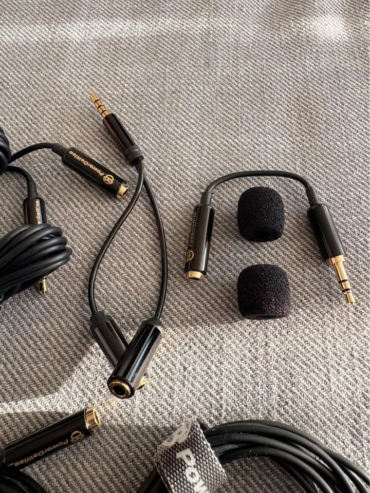 Dual Lavalier Microphone Set for DSLR Camera - photo 3
