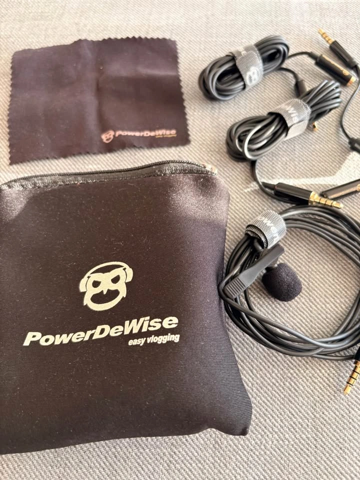 Dual Lavalier Microphone Set for DSLR Camera - photo 5