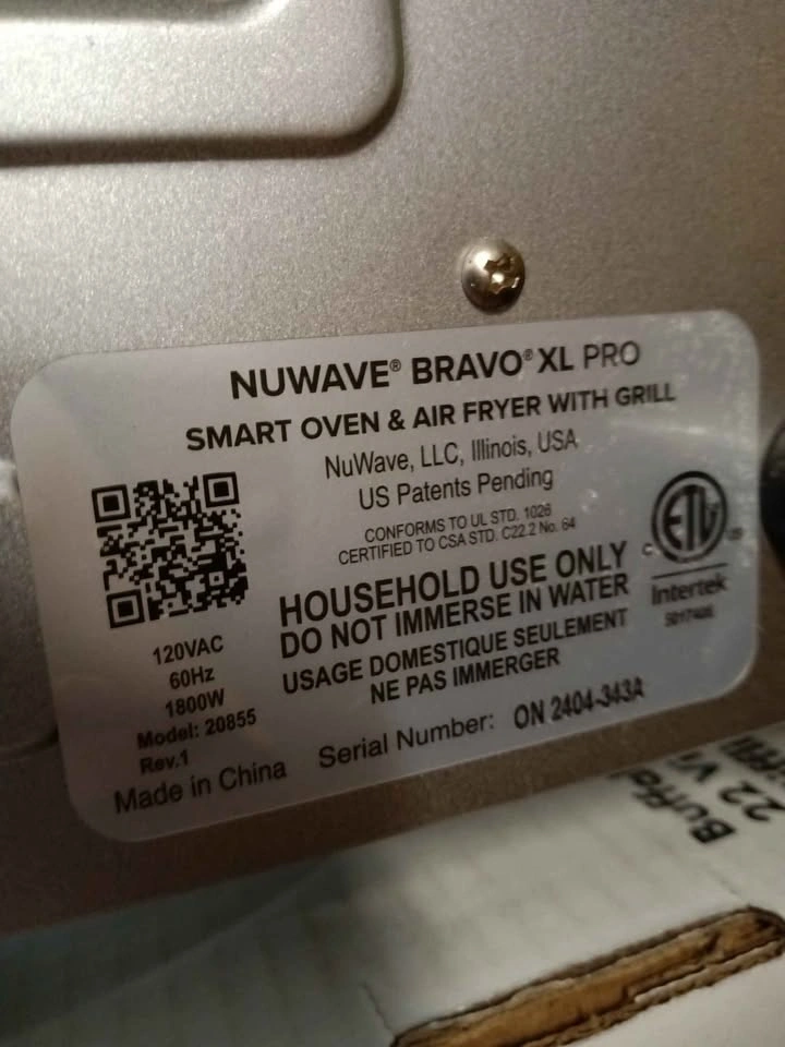 🥕NuWave Bravo XL Pro Smart Oven & Air Fryer - photo 4