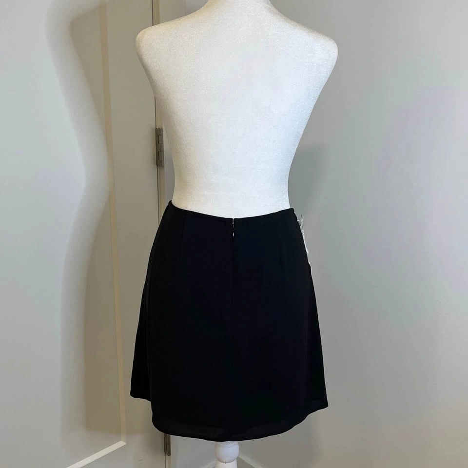 Aritzia SUNDAY BEST Black A-Line Skirt (NWT) - photo 4