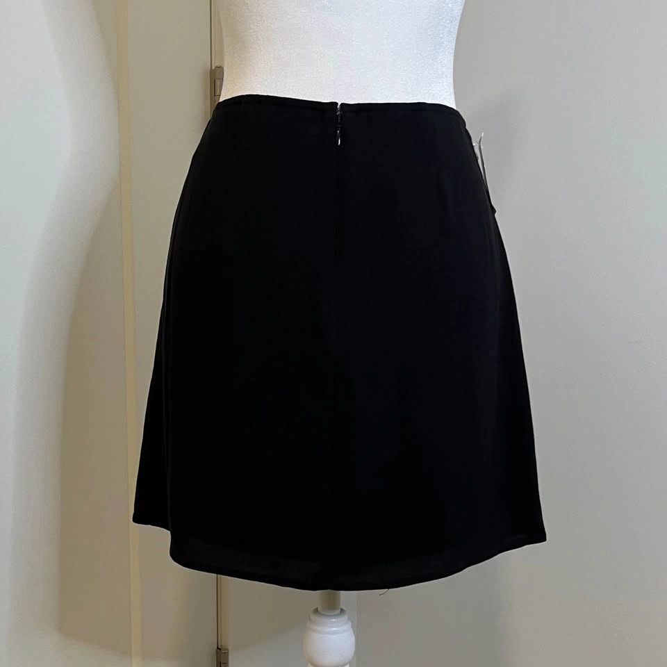 Aritzia SUNDAY BEST Black A-Line Skirt (NWT) - photo 5