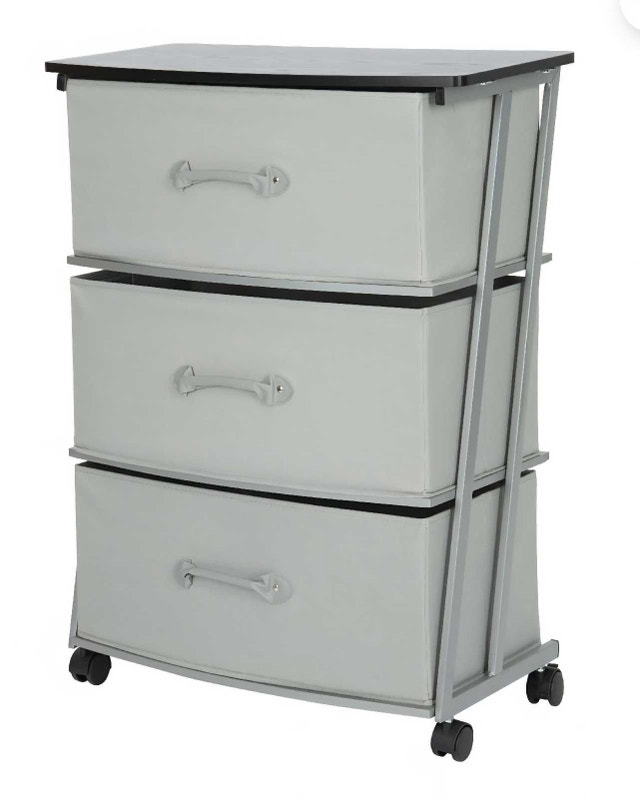 MainStays 3-Drawer Wide Fabric Cart - photo 5