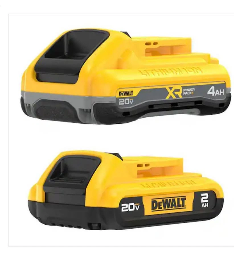 DEWALT 20V MAX Lithium-Ion 4.0 Ah and 2.0Ah Battery Packs (2-Pac - photo 2