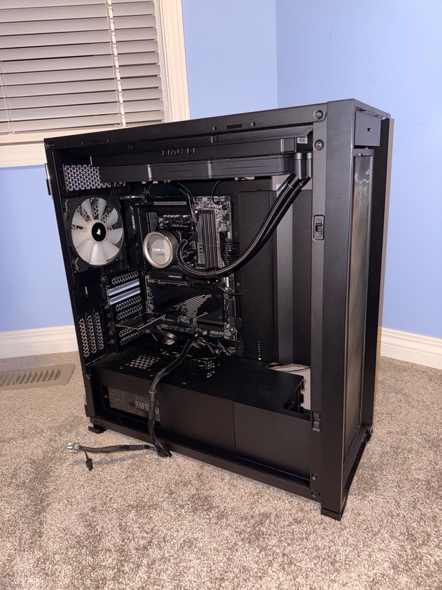Ryzen 9 7900X PC Parts - 1000w PSU, 360mm AIO, ICUE 7000X - photo 2