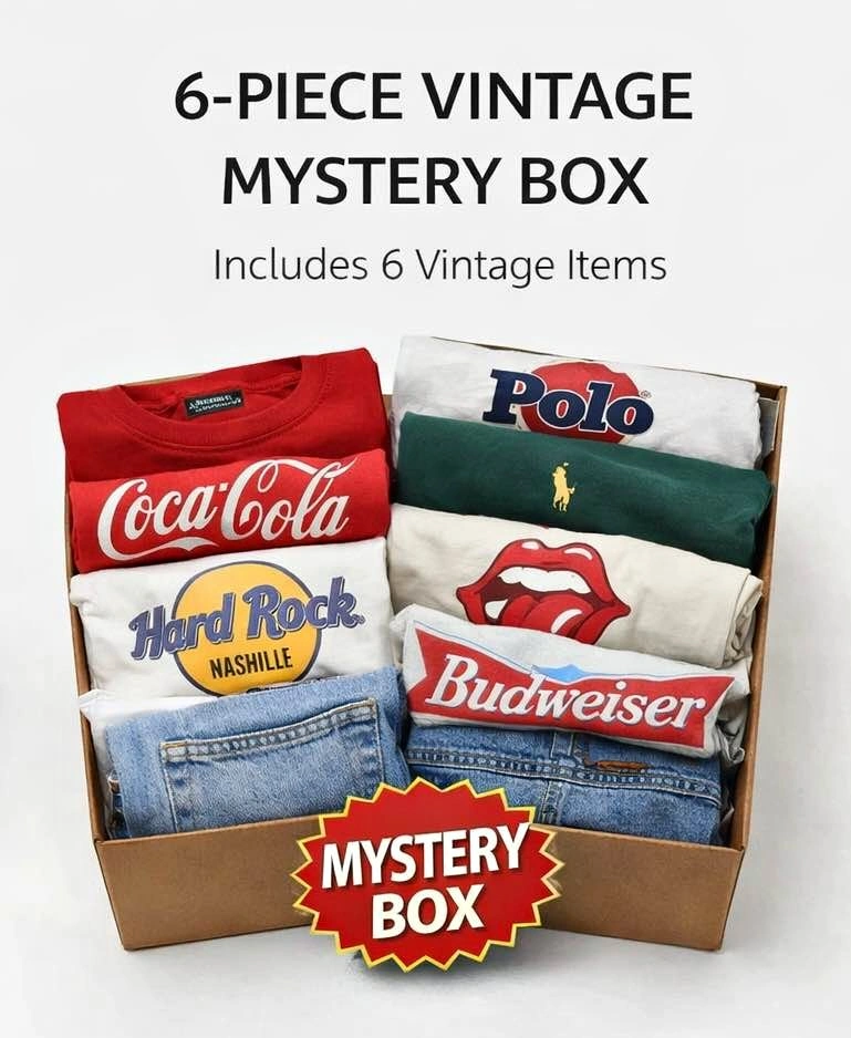 🔥PREMIUM VINTAGE MYSTERY BOX (6 ITEMS + BONUS)🔥
