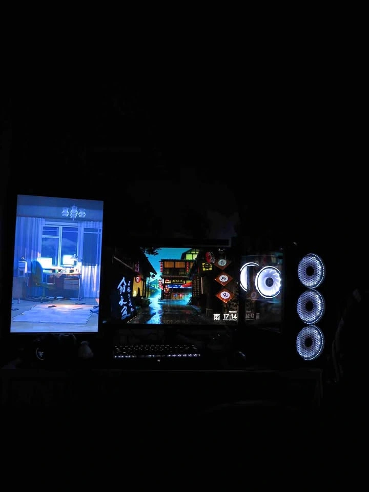 Gaming PC + HyperX Keyboard + Mouse