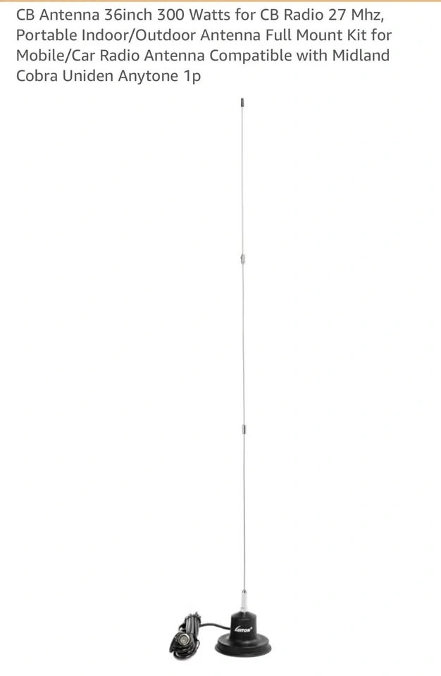 NEW CB Antenna 36" 300W for CB Radio (27 MHz) - photo 2