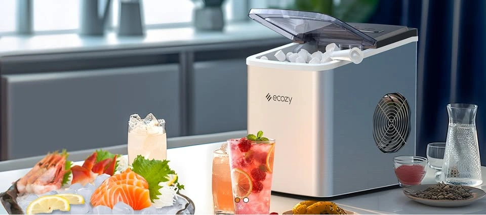 NEW Portable Ice Maker Countertop, Self-Cleaning Ice Maker - photo 2