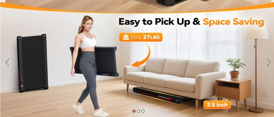 NEW 4 in 1 Walking Treadmill Pad with Remote & App - photo 5