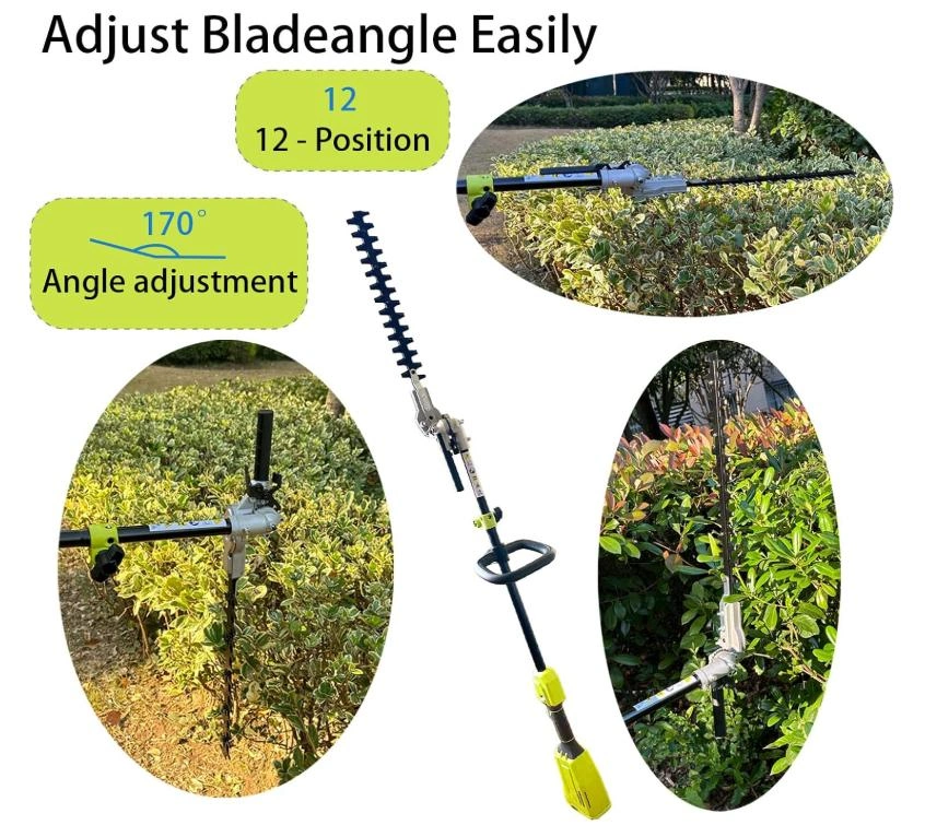 New Articulating Hedge Trimmer Attachment - photo 2