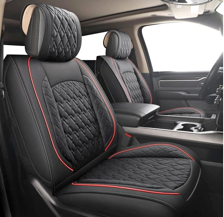New Dodge Ram Seat Covers(2009-2026)Waterproof Synthetic Leather