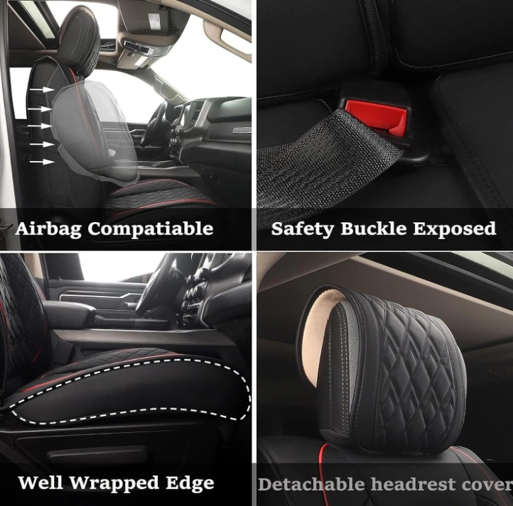 New Dodge Ram Seat Covers(2009-2026)Waterproof Synthetic Leather - photo 4