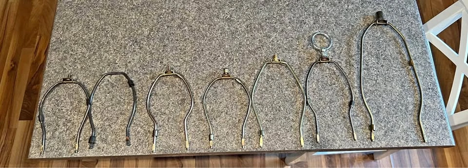 Lamp Harps Selling as a Set of 7