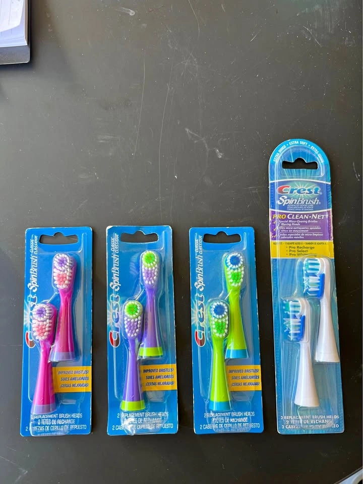 Crest Spinbrush Pro Whitening Replacement Brush Heads