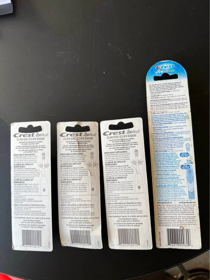Crest Spinbrush Pro Whitening Replacement Brush Heads - photo 3