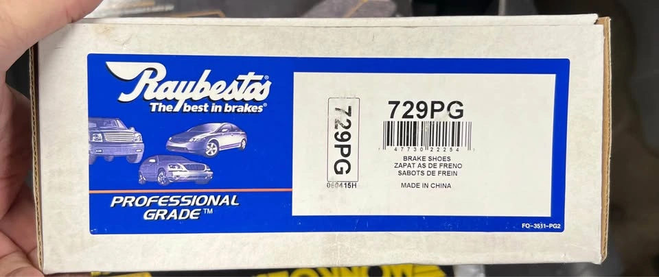 New Raybestos 729PG Drum Brake Shoe - photo 2