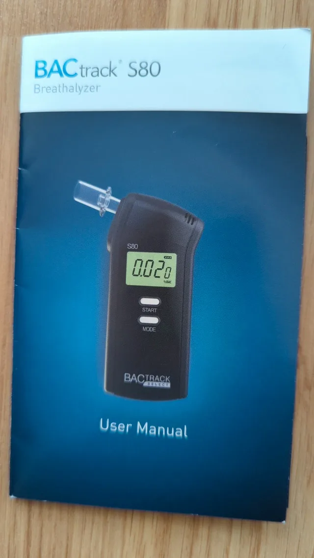 BAC TRACK S80 Breathalyzer image indicator(3)