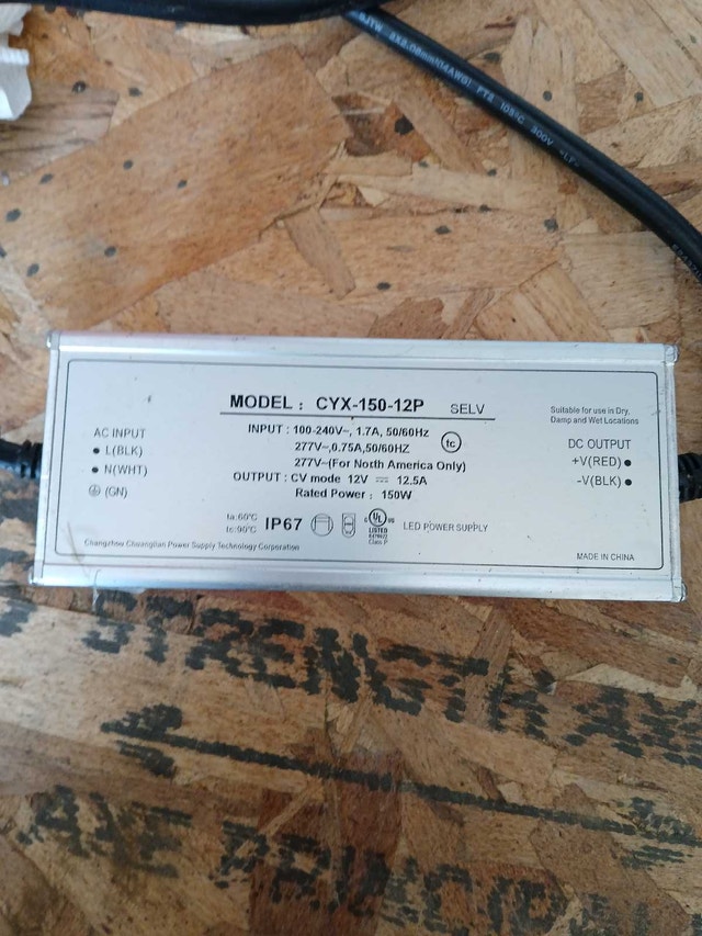 CYX-150-12P Power Supply - photo 2
