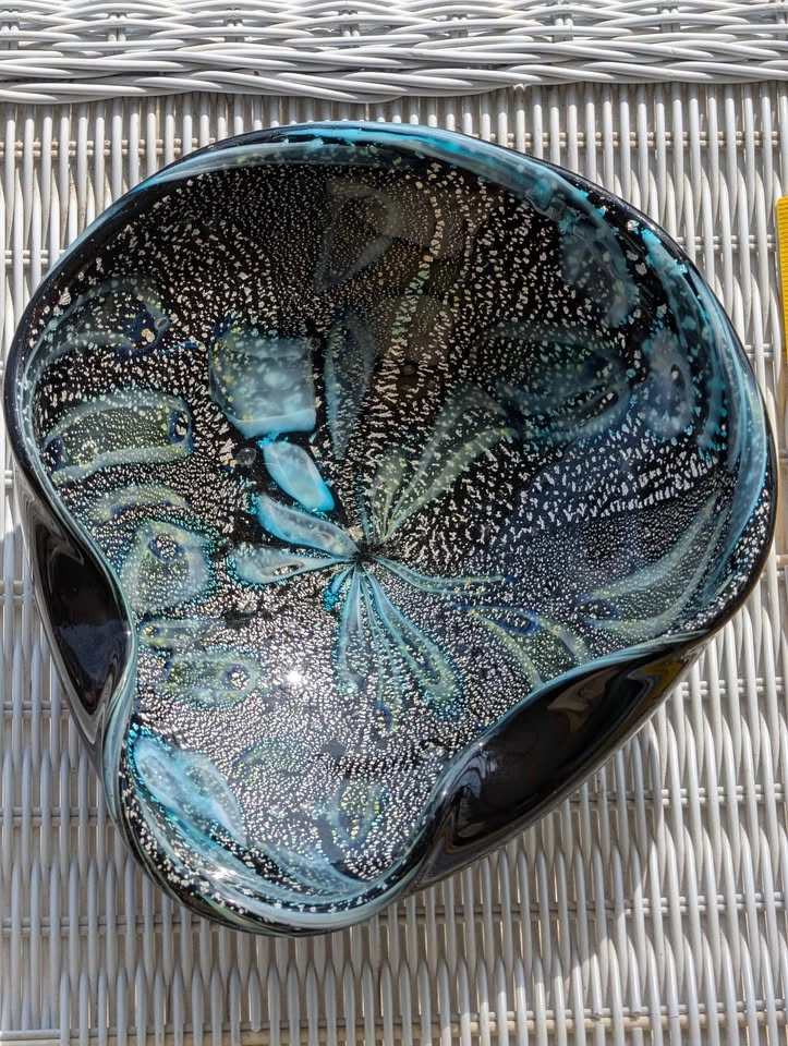 Italian Glass Bowl - MCM - 60s - photo 2